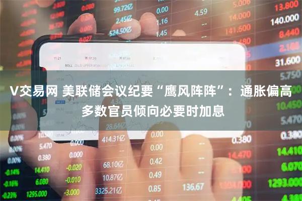 V交易网 美联储会议纪要“鹰风阵阵”：通胀偏高 多数官员倾向必要时加息
